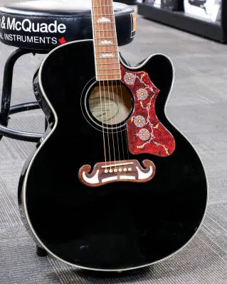 Epiphone - J-200 EC Studio Acoustic/Electric - Ebony